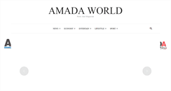 Desktop Screenshot of amadaworld.com
